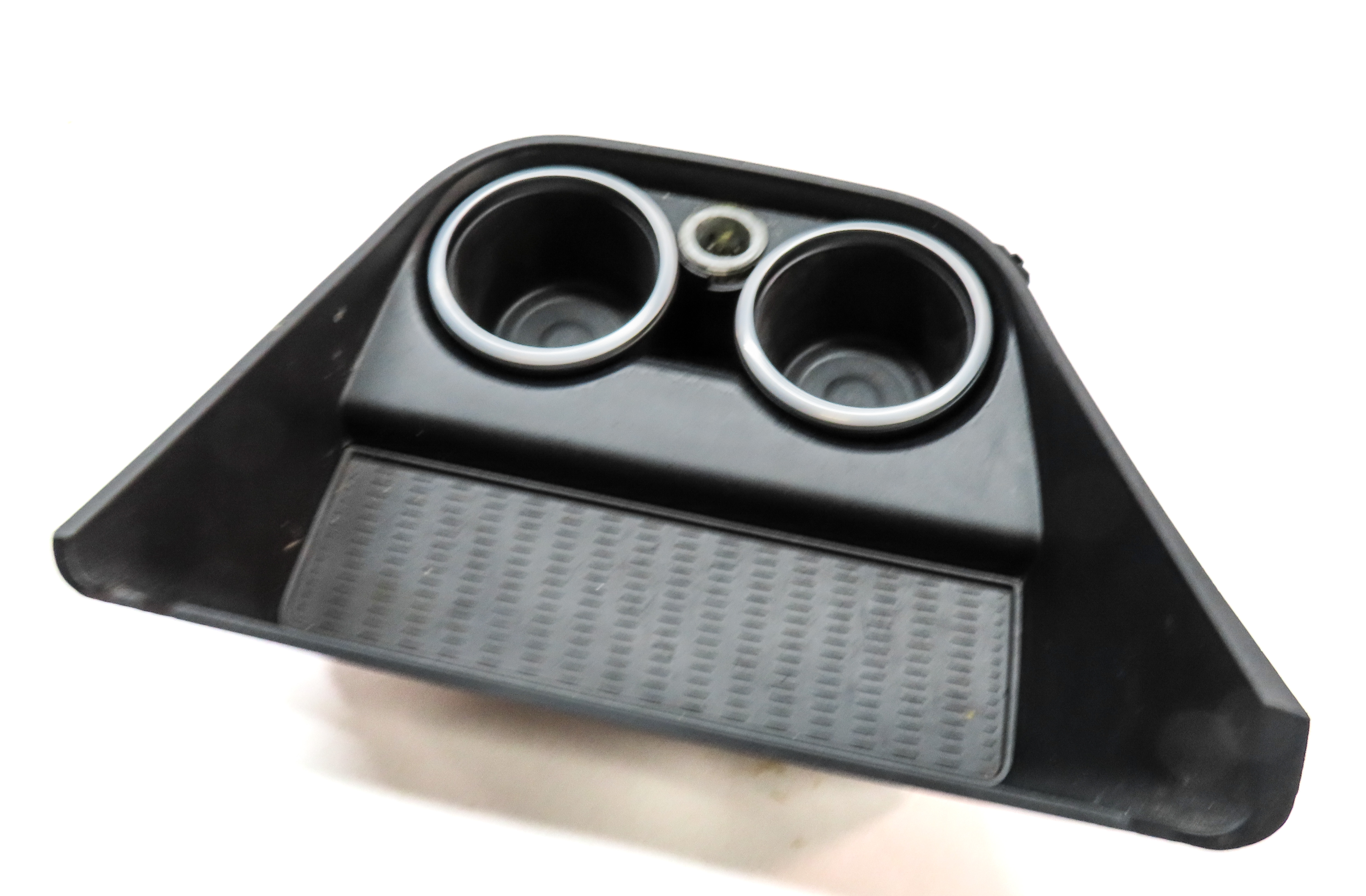 2012 BMW X3 (F25) FRONT CENTER CONSOLE CUPHOLDER CUP HOLDER (BLACK) — exact item pictured
